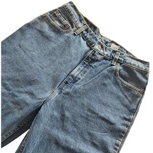 NWT VTG 1996 Levi Strauss 521 Tapered Leg Jeans Womens Size 14 L Med Blue READ